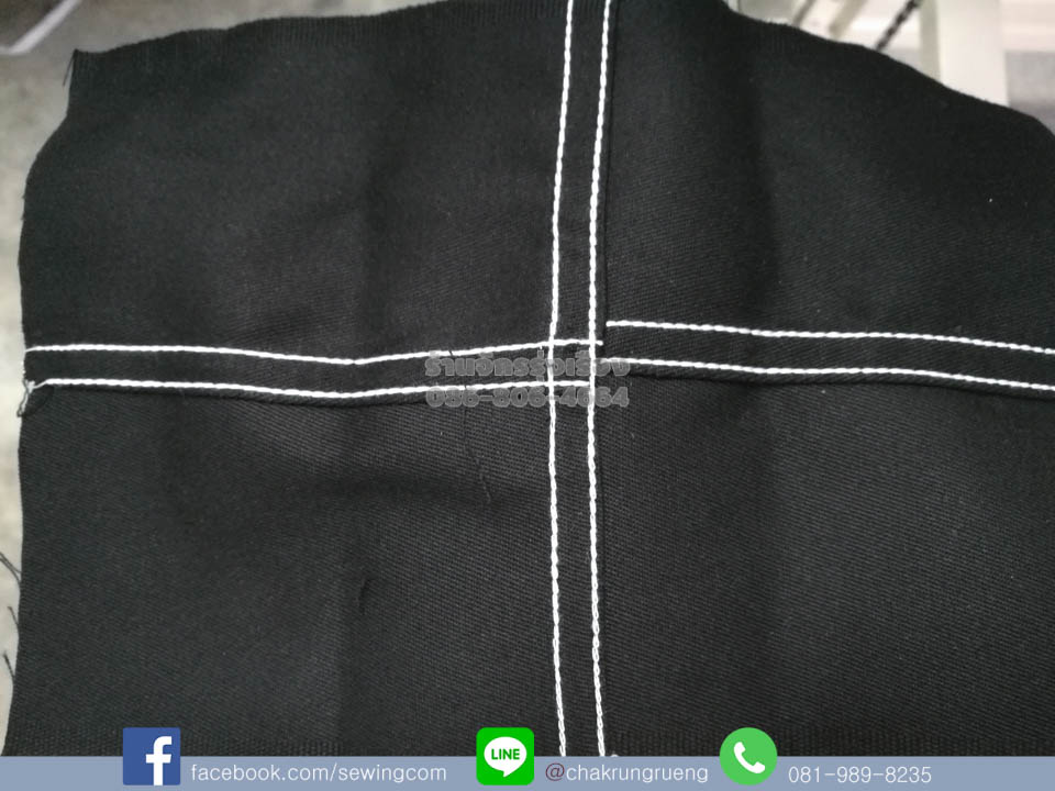 ตัวอย่างตะเข็บเย็บ